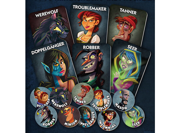 One Night Ultimate Werewolf Brädspel 